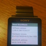 Sony SmartWatch 2 1.0.B.4.154/1.0.A.4.11 firmware rolling