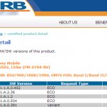 Xperia Z2, Z2 Tablet 17.1.1.A.0.402 firmware certified on PTCRB