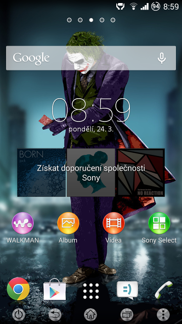 DopiJoker Xperia theme