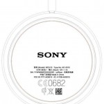 Sony WCH10 Wireless Charging plate certified at FCC officially