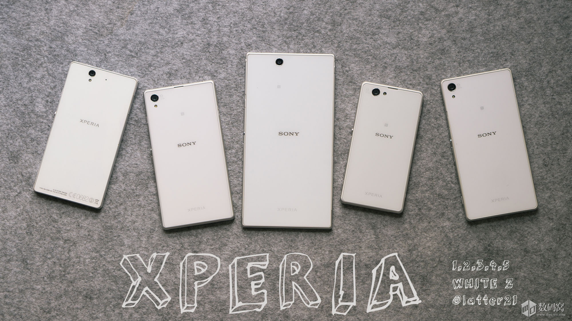 White Xperia Series