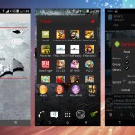 Install custom Xperia DarkKnight theme, X White Grayscale, Cerulean, Evangelion NERV SH06D