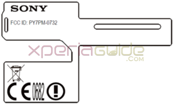 Xperia FCC ID PY7PM-0732-BV