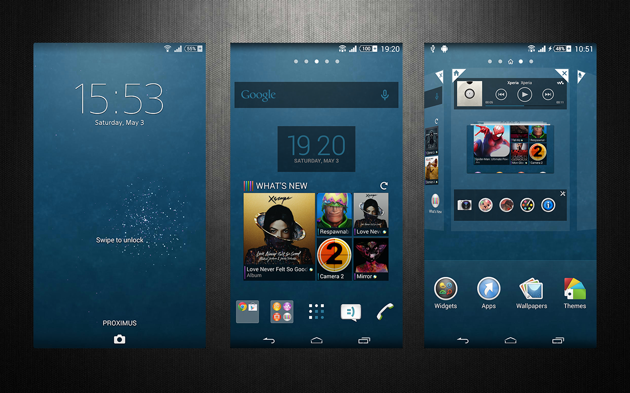 Xperia Aneurysm theme