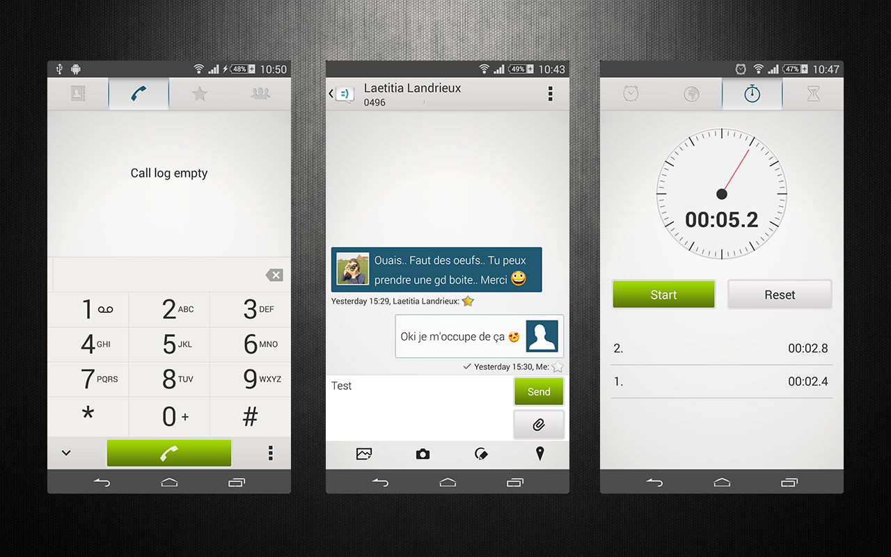 Xperia Aneurysm theme for Xperia devices