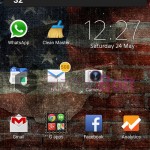 Install Xperia Tattered Stripes theme on Xperia device