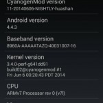 Android 4.4.3 CyanogenMod 11 Nightlies rolled for Xperia SP