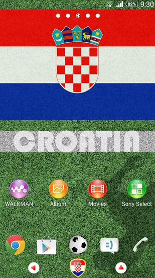 Croatia Theme for Xperia apk