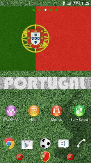 Portugal Theme for Xperia apk