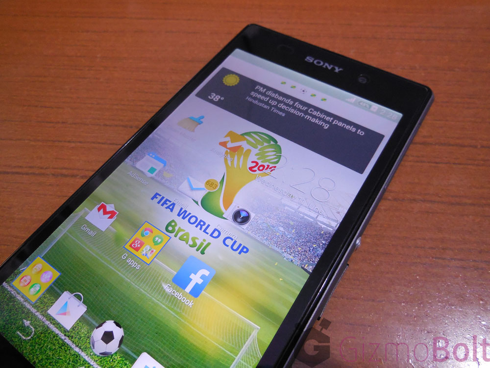 Sony Xperia FIFA theme apk