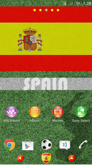 Spain Theme for Xperia