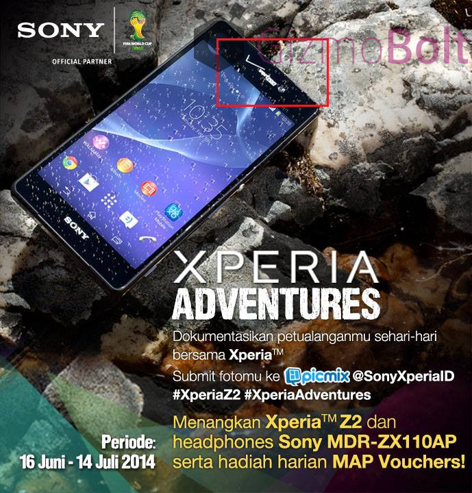 Verizon Xperia Z2 pic leaked by Sony Indonesia