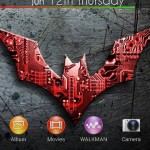 Install custom Xperia City Lights theme, DarkKnight v2 theme