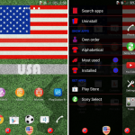 Install Xperia FIFA India Theme, USA, Iran, Turkey, Albania, Schweiz, Saudi Arabia, Bosnia, Algeria Themes