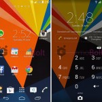 Install Xperia Zig Zag Theme with colored AOSP Navigation buttons