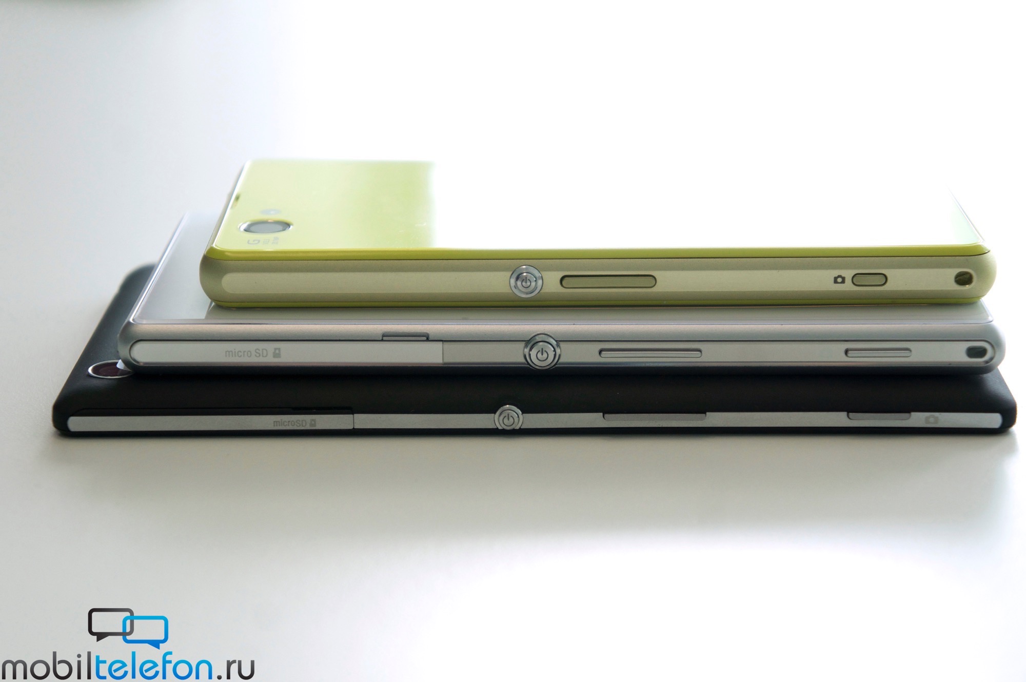 Xperia T3 vs Z2 vs Z1 Compact