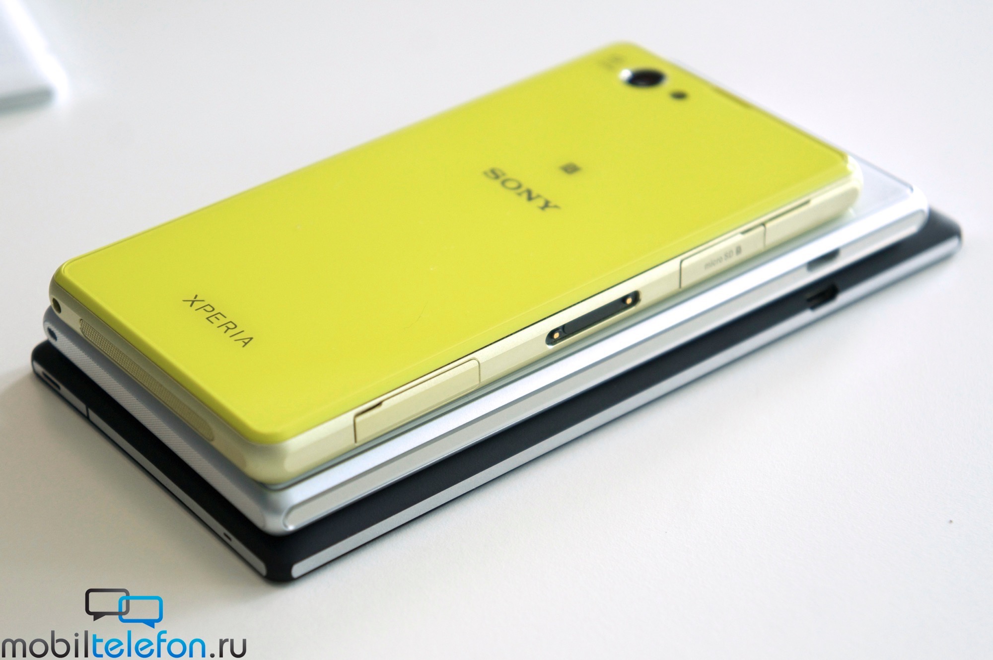 Xperia T3 vs Z2 vs Z1 Compact Thickness