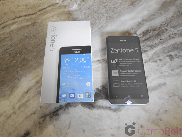 Asus Zenfone 5 box