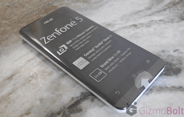 Asus Zenfone 5 out of the box