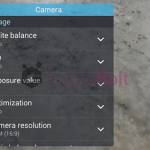 Asus Zenfone 5 camera settings