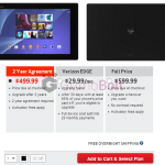 Buy Verizon Xperia Z2 Tablet at $499 for 2 year contract in US