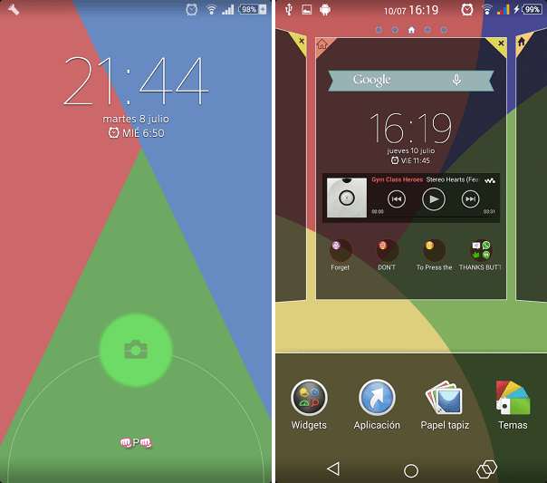 Colourful Xperia Theme