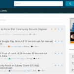 Gizmo Bolt Community Forums launched. Join Now.