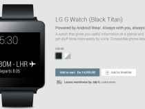 LG G Watch in India