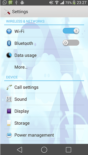 Xperia Android L3 Theme