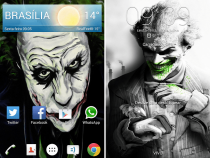 Xperia Arkham Madness theme