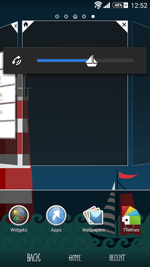 Xperia BlueSea theme version final