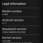 Xperia E 11.3.A.2.33 firmware update rolling