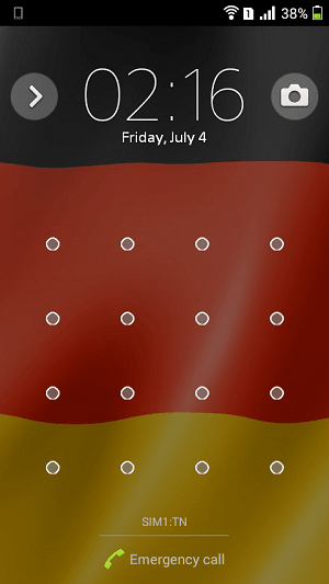 Xperia FIFA Germany football team theme