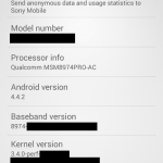 S801 2.5 GHz D580x Xperia Z3 compact specifications leaked