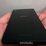 Xperia Z3 Back Panel pic and Side profile with big Camera shutter key Leaked by @evleaks