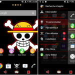 Download Xperia theme Xspace, Bubble, Pirate, Luminous Shapes, Legend of Zelda