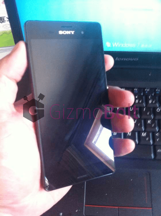 Xperia Z3 screen display leaked