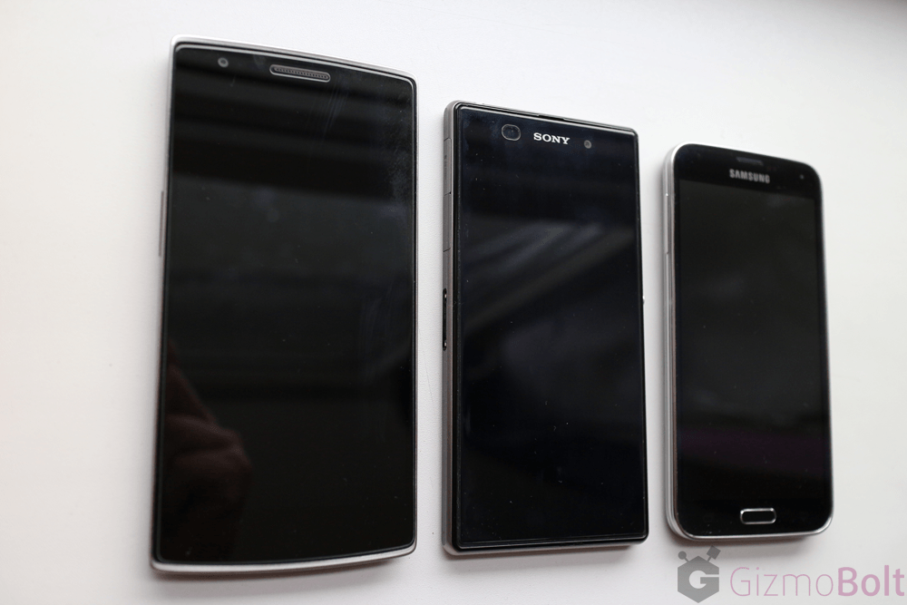 Galaxy S5 vs OnePlus One vs Xperia Z1 Comparison