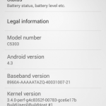 Xperia SP 12.1.A.1.207 firmware update rolling