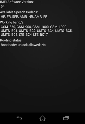 Bootloader unlock not allowed on Xperia Z1s KitKat