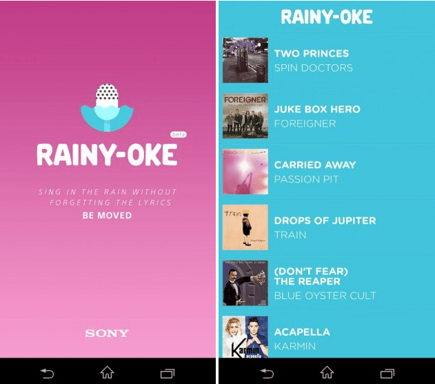 Download Sony Underwater app Rainy-oke apk