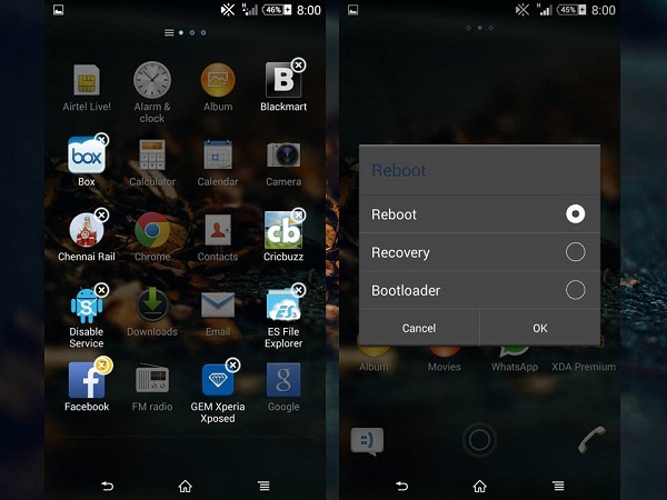 Download Xperia Sophise theme apk