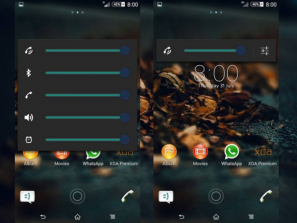 Xperia Sophise theme apk