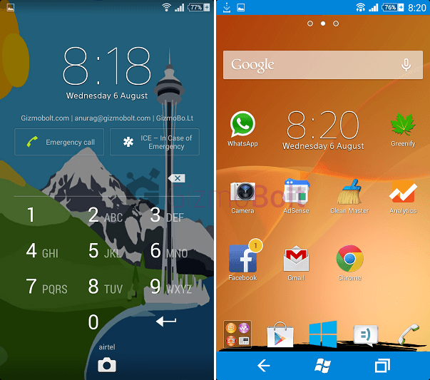 Xperia Windows Theme