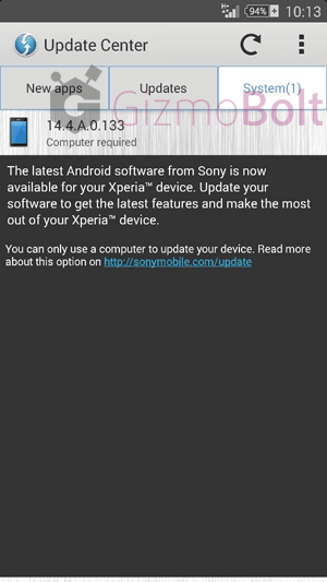 Xperia Z1 14.4.A.0.133 firmware ftf