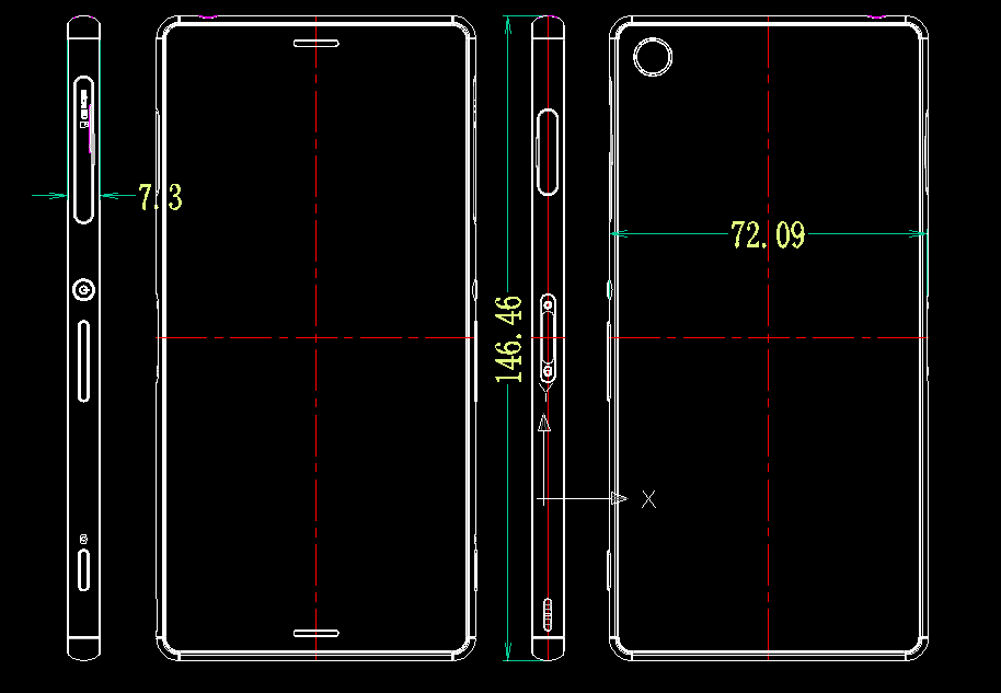 Xperia Z3 7.3mm thin dimensions leaked