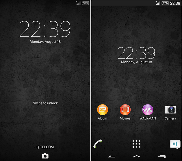 eXperia Theme Black