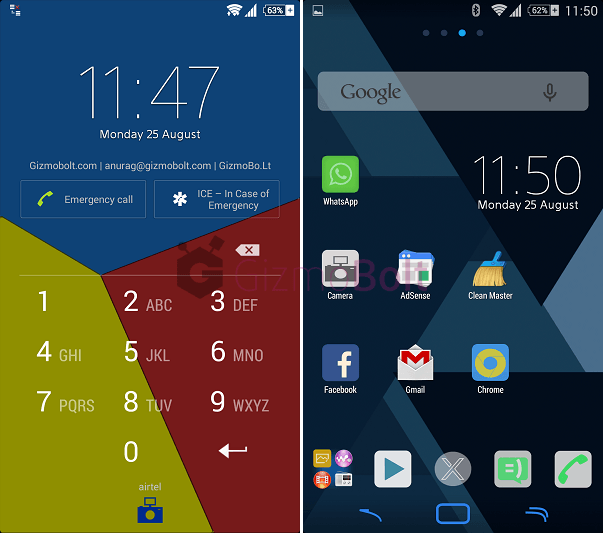 Xperia Flat Theme apk