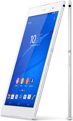 White Xperia Z3 Tablet Compact