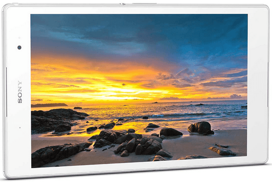 8" display FHD  Xperia Z3 Tablet Compact